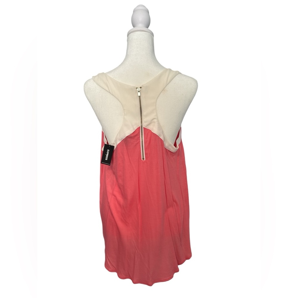 Express Pink Racerback Tank - Picture 2 of 7